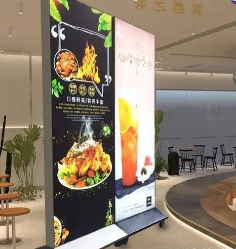 「開(kāi)店選led燈箱字」開(kāi)火鍋店裝飾怎么選燈箱，網(wǎng)紅火鍋店鏤空燈箱大匯總5